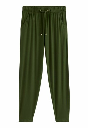 Next JOGGERS - Treniņtērpa apakšdaļas - dark khaki green