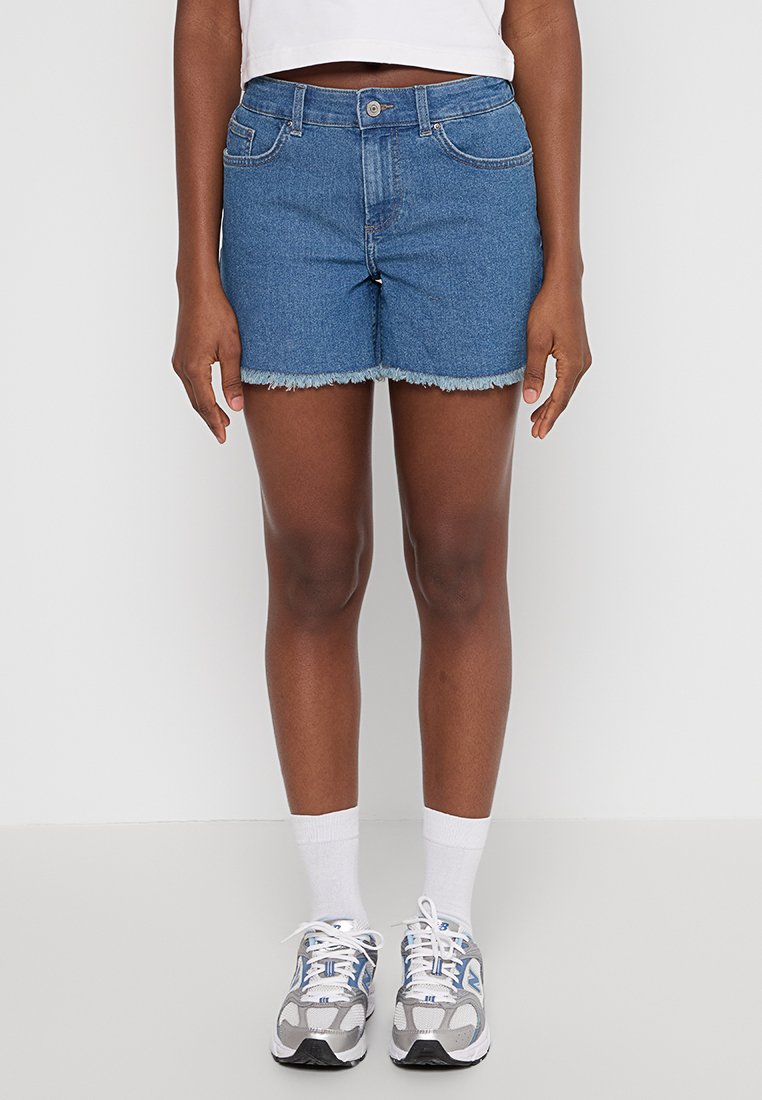 Only Jeansshort blauw Only Jeansshort blauw