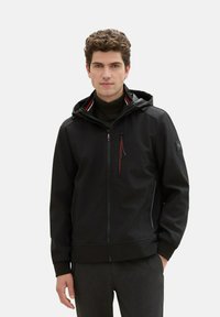 TOM TAILOR MIT KAPUZE - Outdoorjacke - black