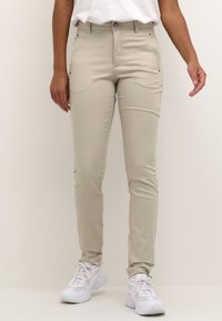 Kaffe - LEA RIVET - Hlače chino - feather gray Miniaturna slika 1