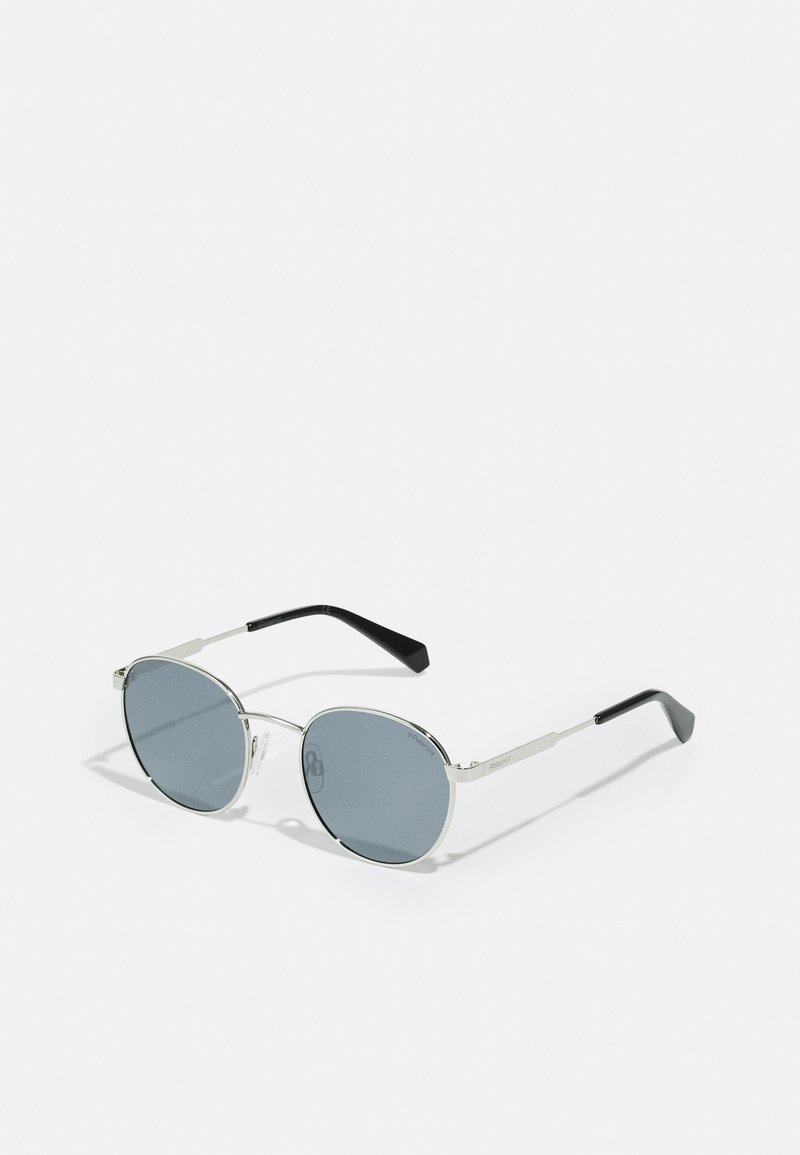 Gafas De Sol Polaroid Unisex - Forma Cuadrada, Lentes Polarizadas Espejadas Verde Gris
