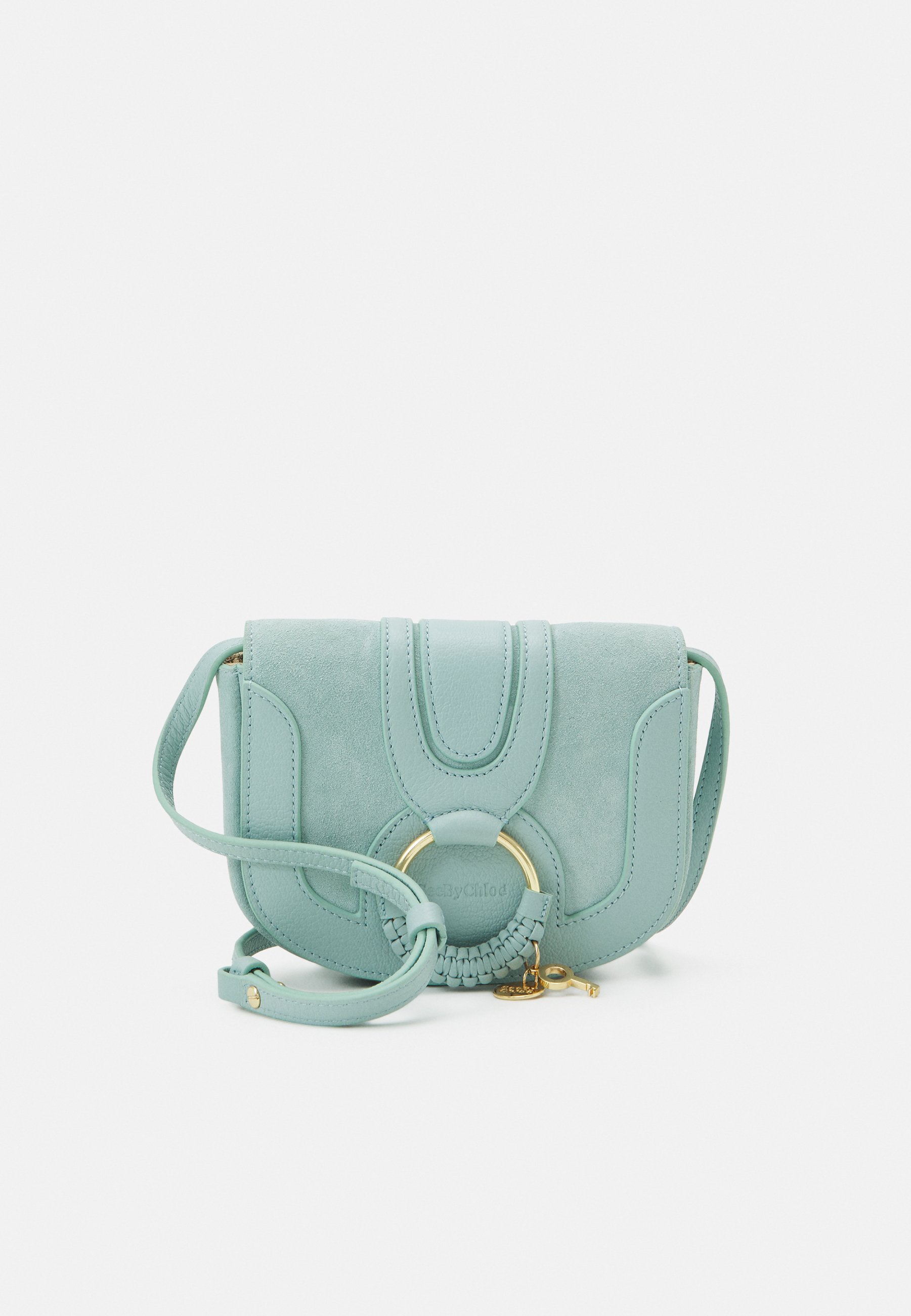 chloe blue crossbody
