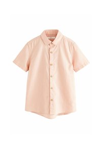 Next - SINGLE FIT - SHORT SLEEVES   - Shirt - peach pink Thumbnail Image 1