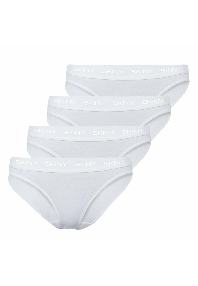 Skiny SKINY RIO SLIP 4ER PACK LOGOBUND - Trusser - weiß