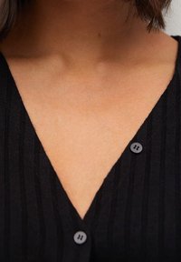 Violeta by Mango Cardigan - black