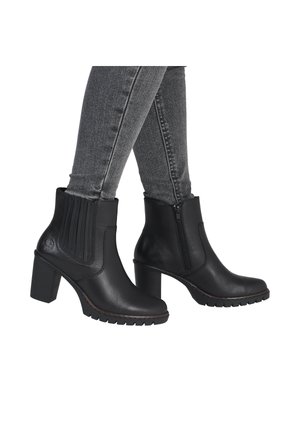Rieker Bottines à plateau - schwarz