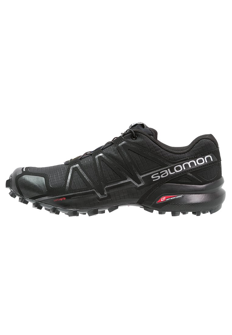 Salomon SPEEDCROSS 4 - Scarpe da trail running - black/black/black  metallic/nero - Zalando.it