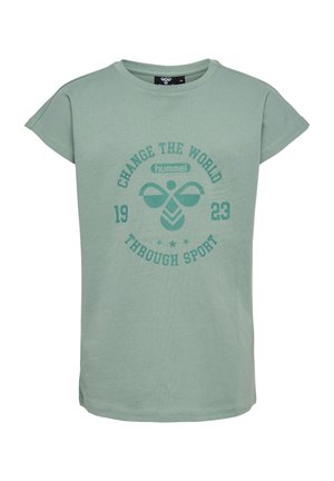 MALIN  - T-shirt imprimé - chinois green