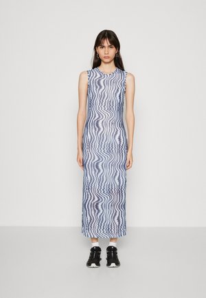 Monki Vestido largo - blue