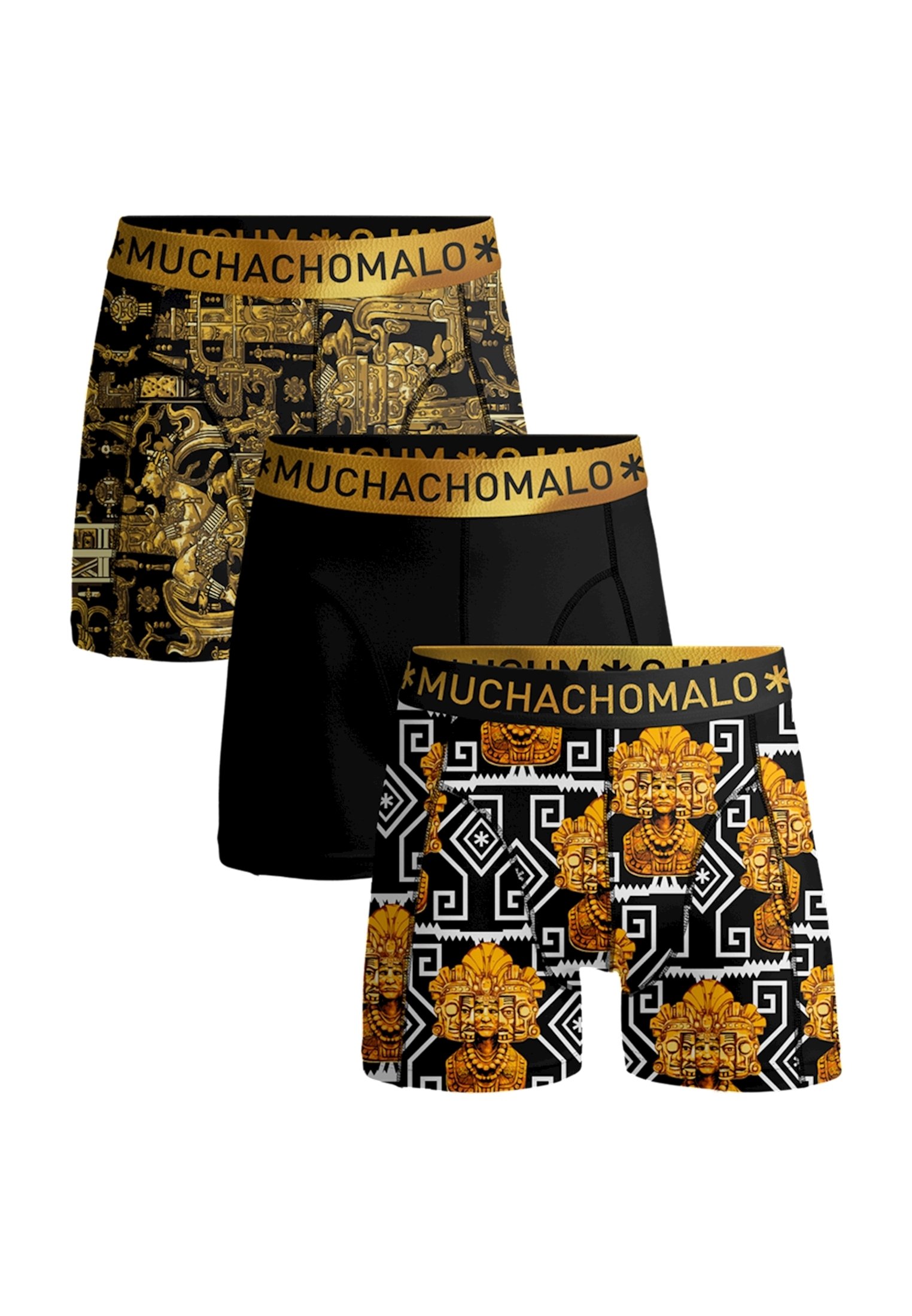 MUCHACHOMALO 3-PACK MAYANS - Panties - print/print/black/mehrfarbig -  Zalando.de