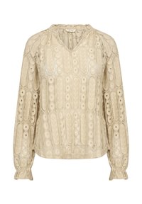 CRTULLY - Blouse - oatmeal