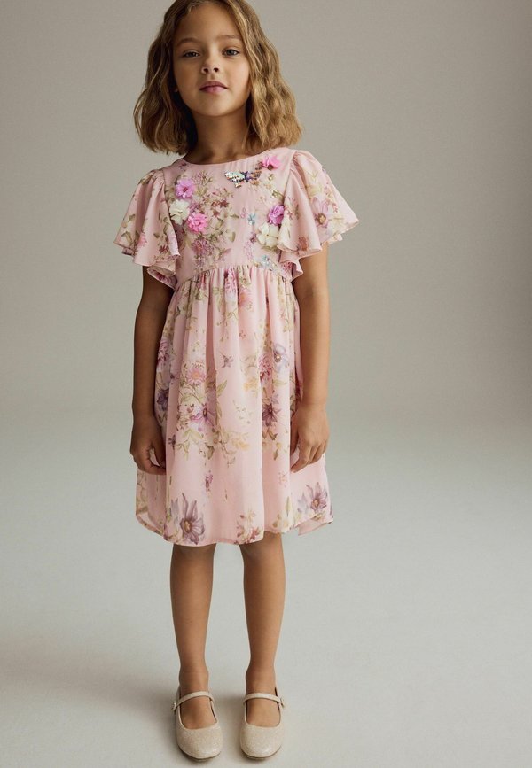 REGULAR FIT - SLEEVE EMBELLISHED - Freizeitkleid