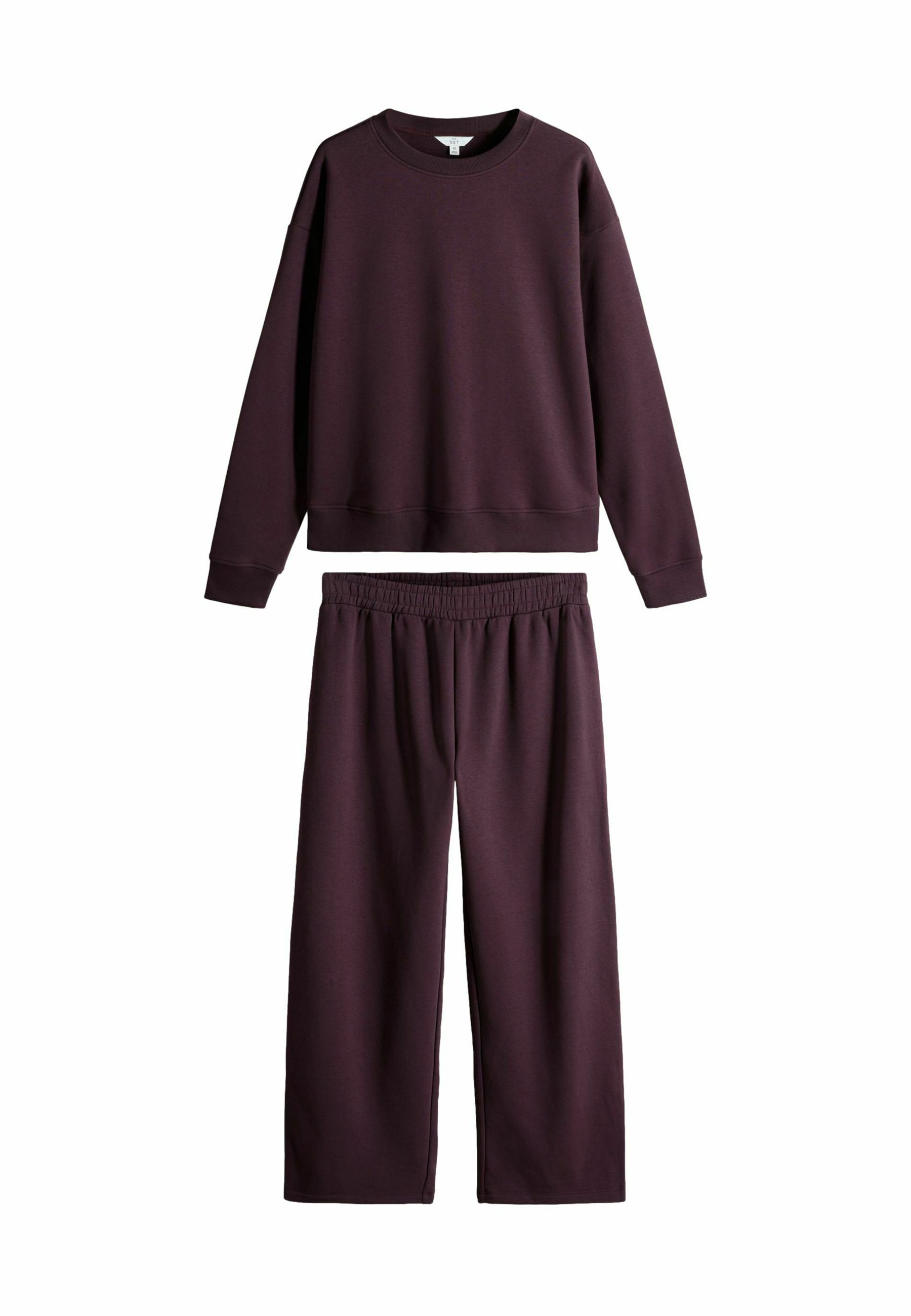 THE SET REGULAR FIT CREW NECK AND JOGGERS SET Survêtement