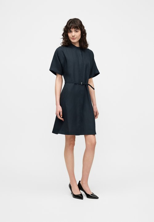 ICHI BORGIE - Denim dress - washed dark blue/dark-blue denim - Zalando.co.uk ICHI BORGIE - Denim dress - washed dark blue/dark-blue denim - Zalando.co.uk