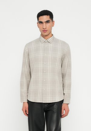SLHREGNOAH MIX SHIRT CAMP - Camisa - white asparagus