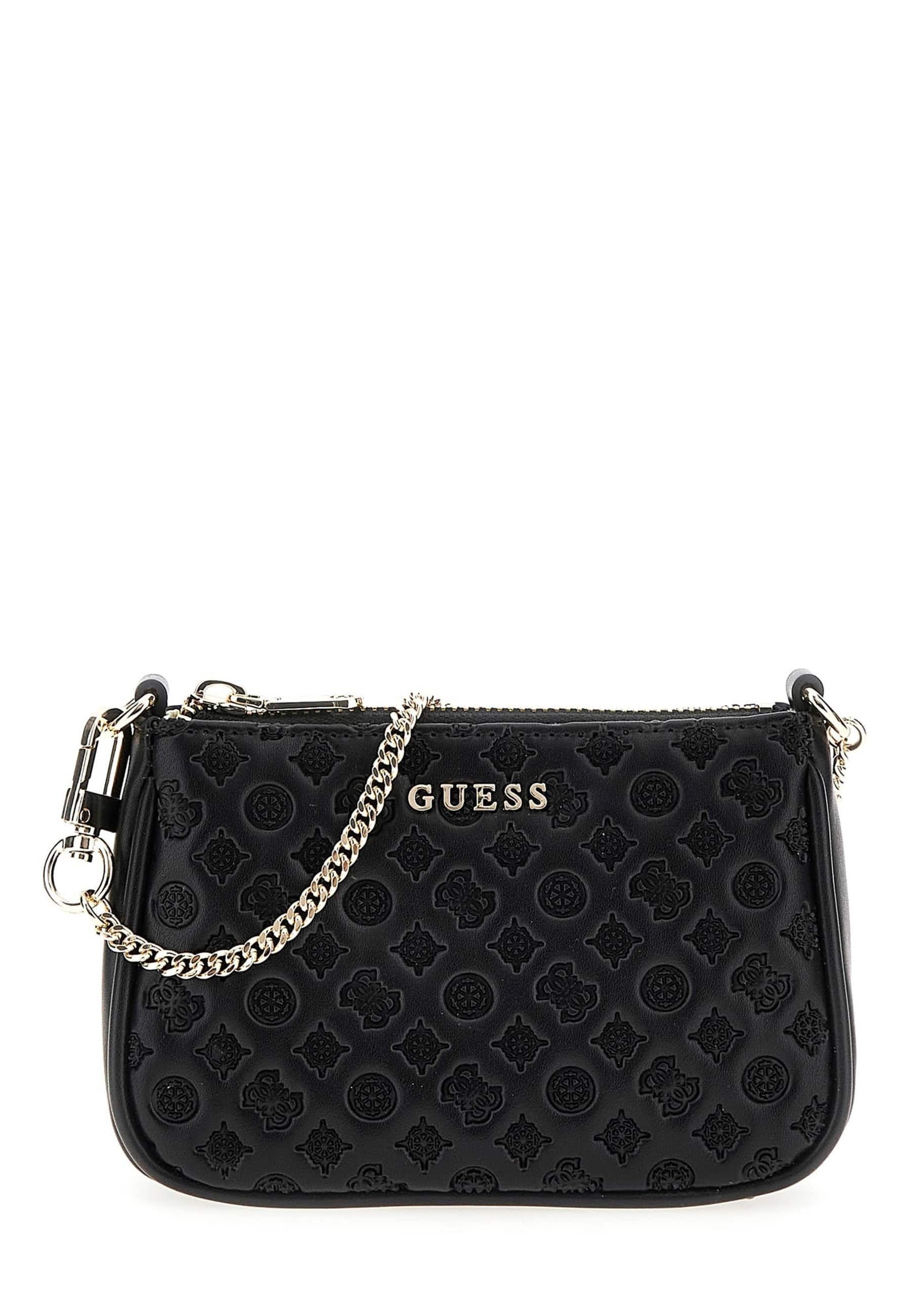 Bracelet Portefeuille GUESS Tepper SLG Noir - Neuf Avec étiquette (wristlet Organisateur)