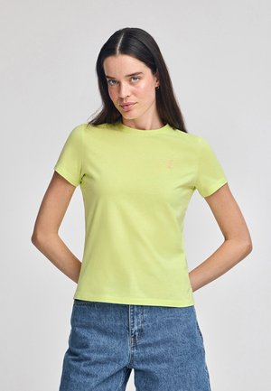 SHORT SLEEVE REGULAR FIT RIGBY GO - T-shirt - bas - lime green
