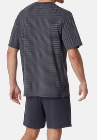 Schiesser RUNDHALS COMFORT ESSENTIALS SET - Nachtwäsche Set - grau