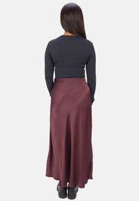 Seasons of April LILLY - Jupe longue - bordeaux