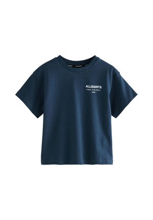 REGULAR FIT-UNDERGROUND CREW - Apdrukāts T-krekls - navy