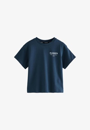 REGULAR FIT-UNDERGROUND CREW - Majica kratkih rukava s printom - navy