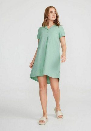 Holebrook Shirt dress - sage