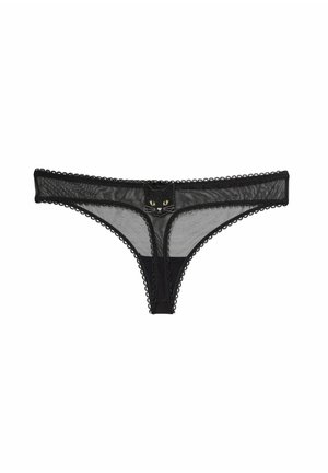 Adore Me ALYSHIA  PLUS - Thong - black cat motif