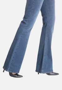 Rica Lewis TAILLE HAUTE - Jean bootcut - bleu