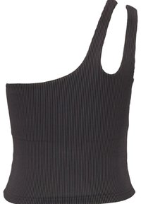 Karl Kani SMALL SIGNATURE ONE SHOULDER  - Top - black anthracite
