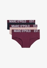Geselecteerd, dark navy dark mauve cherry