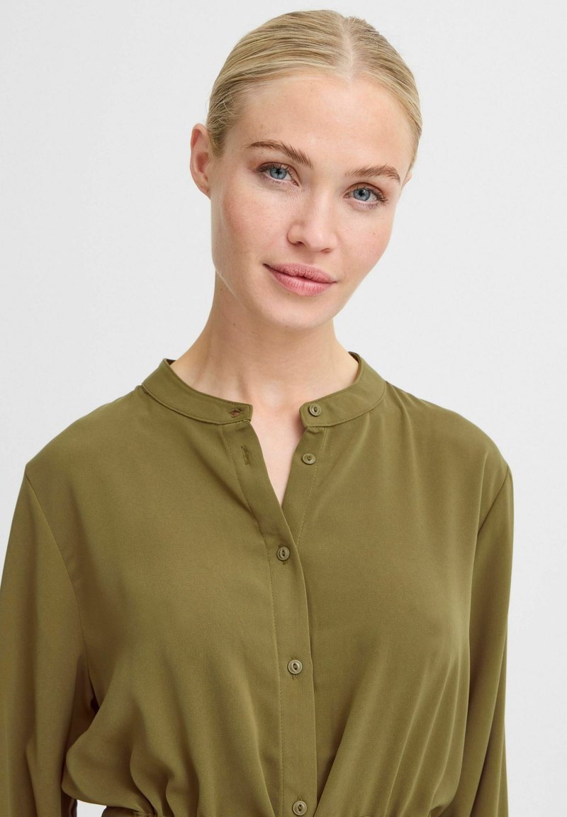 b.young BYGILDA - Shirt dress - military olive/evergreen - Zalando.ie