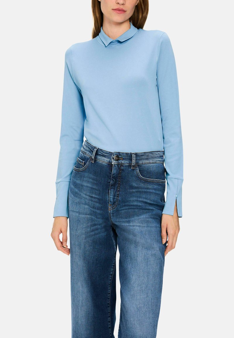Marc Cain Long sleeved top - bleu