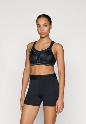ULTIMATE RUN BRA - High support sports bra - black