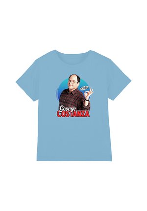 Cotton Soul, SEINFELD/GEORGE UNISEX - Print T-shirt - light blue
