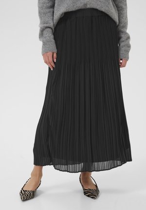 Culture LADINA - Faltenrock - black