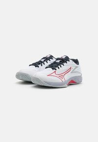 Mizuno LIGHTNING STAR Z7 UNISEX - Volleyballsko - white/salsa/black