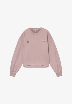 AllSaints, EMBLEM LILA - Sweatshirt - dusty lilac