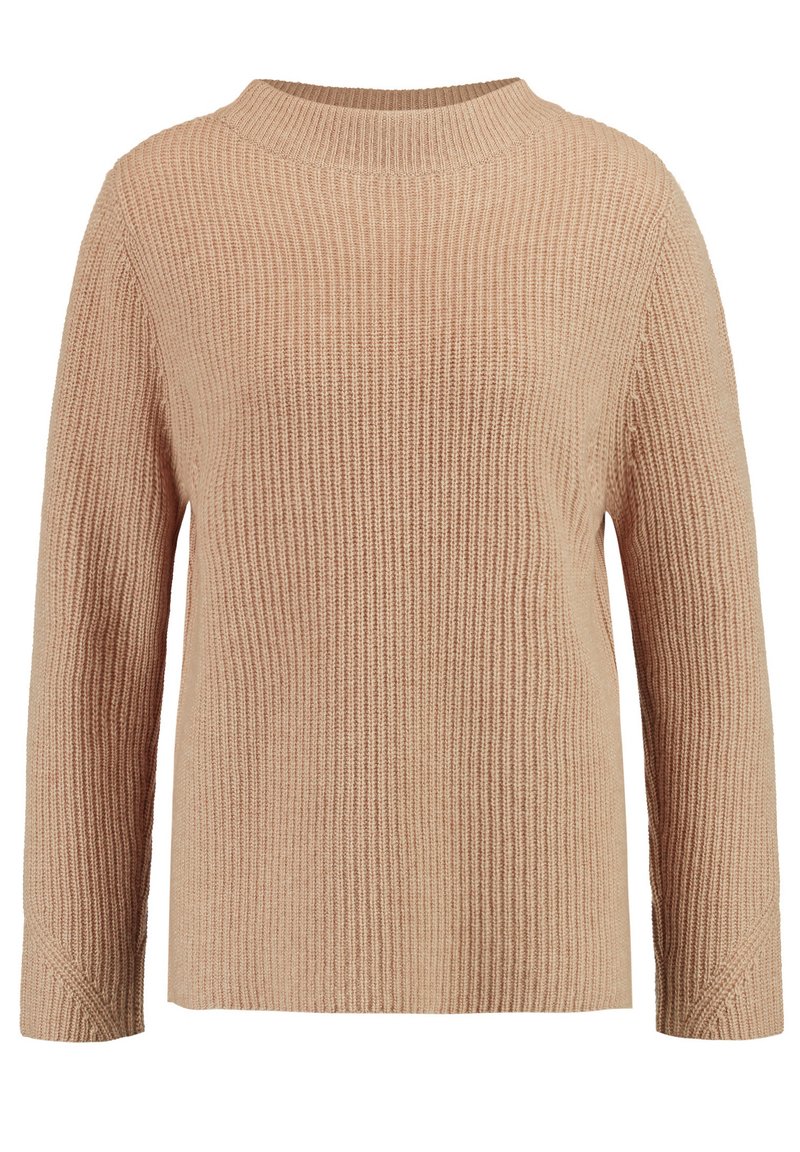 Damen Strickjacken | Gerry Weber Strickpullover camel melange/camel - VF41729 Damen Strickjacken | Gerry Weber Strickpullover camel melange/camel - VF41729