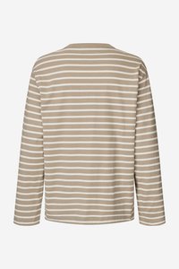 Envii KULLA - Long sleeved top - beige/white
