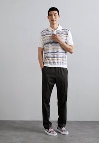 Missoni SHORT SLEEVE - Polo - multi-coloured/white base