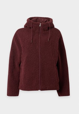 ONLY, ONLASPEN HOOD TEDDY JACKET CC OTW - Veste polaire - decadent chocolate