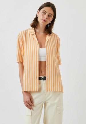 KARLAMARIE - Camisa - peach cobbler