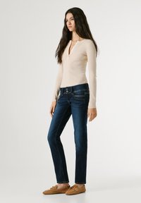 Pepe Jeans VENUS - Jean droit - dark blue denim