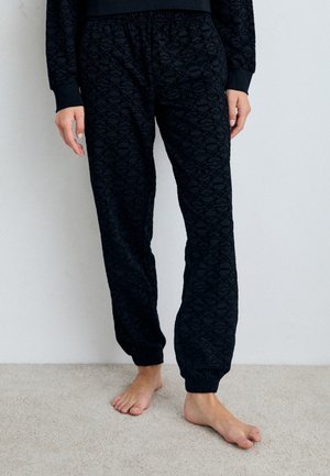 LOKKY LONG PANT - Pyjama bottoms - black