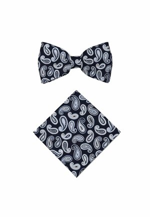 SET   - Einstecktuch - blau