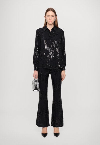 The Kooples PANTALON SEUL - Pantalon classique - black