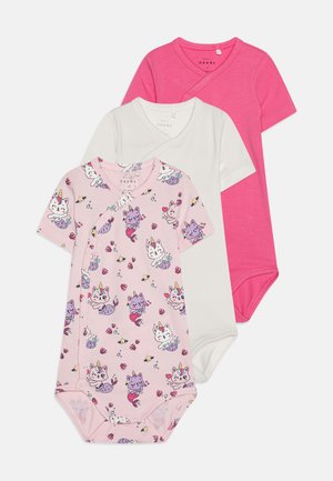 MINOTI BABY BODYSUITS 4 PACK - Body - red white/röd - Zalando.se