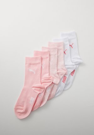 KIDS EASY RIDER UNISEX 6 PACK - Sokker - pink/white