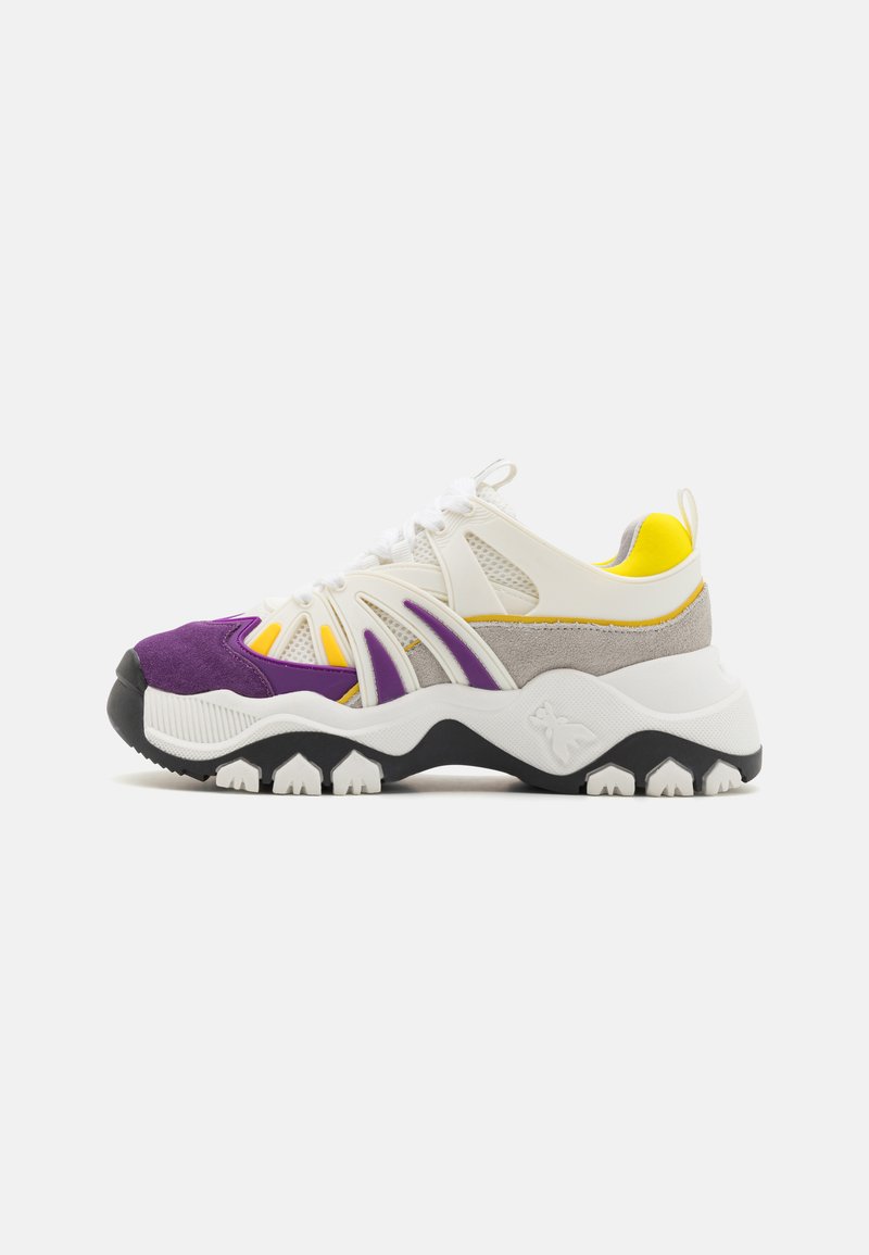 Patrizia Pepe RUNNING TECNICA - Sneakers basse - violet/yellow