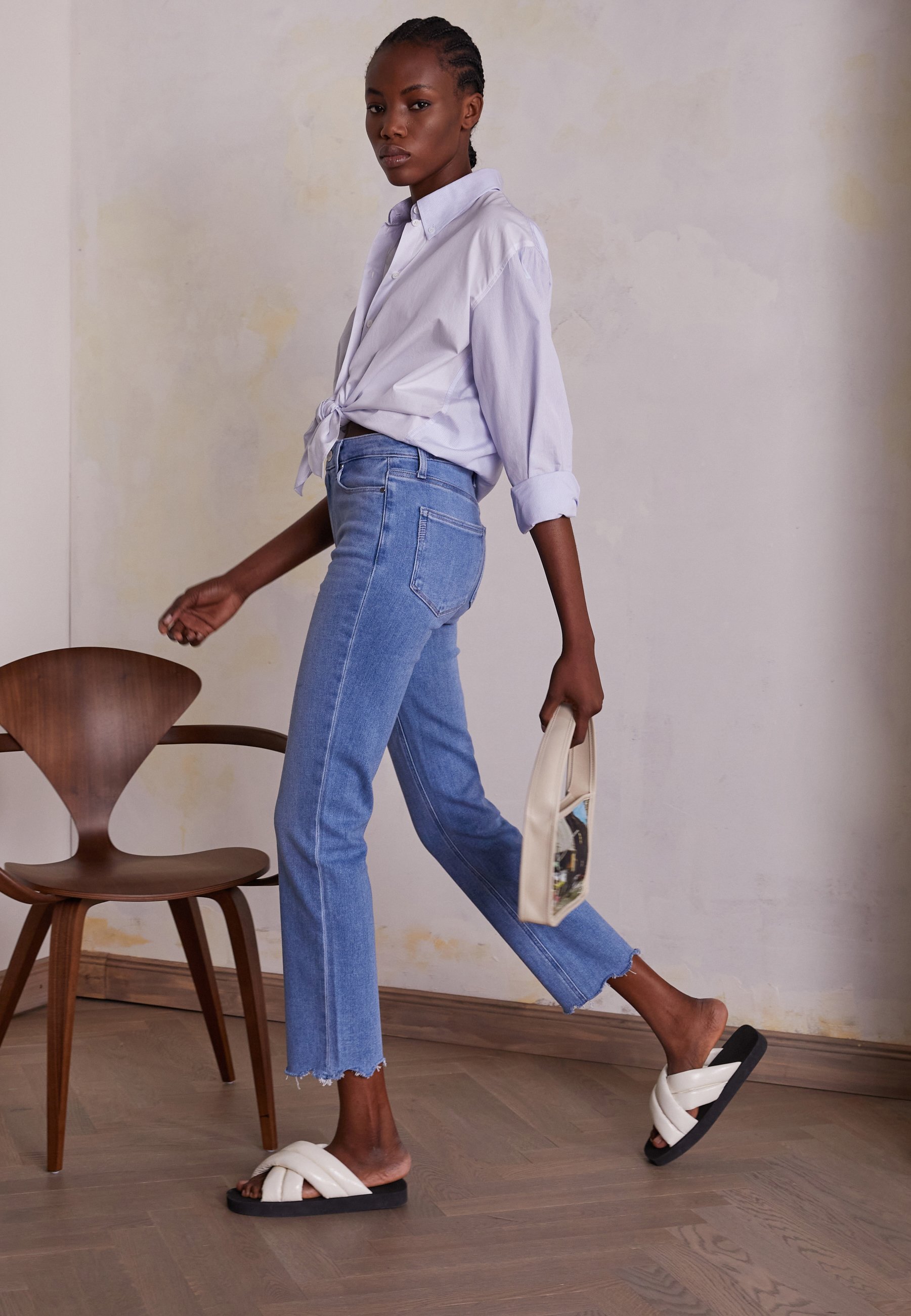 Paige CINDY - Slim fit jeans - light 